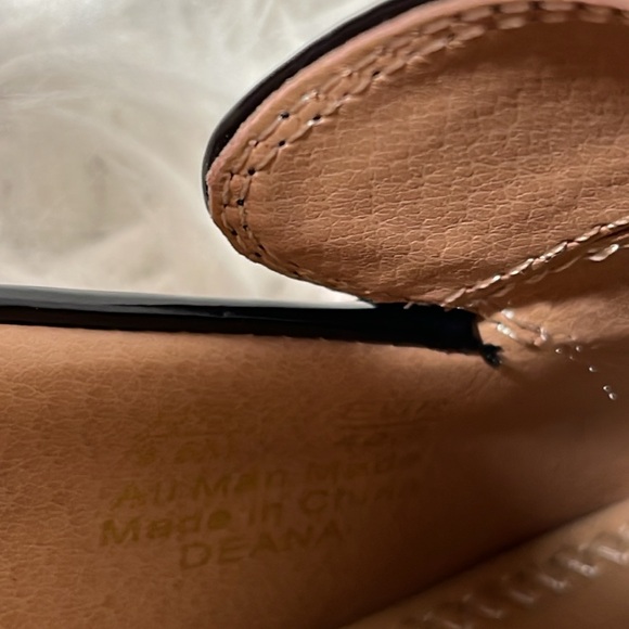 Circus NY by Sam Edelman Deana Platform Lug Sole Loafer Black & Gold Sz 9.5 NEW - Picture 12 of 16